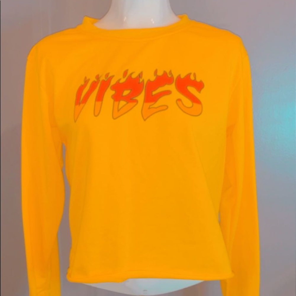 yellow long sleeve